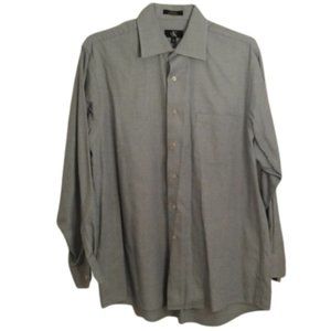 Calvin Klein L dress 34/35 shirt 16 1/2 Blue